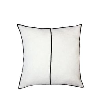 CASAMANCE Okrasna blazina LINEN 45 x 45 cm, blanc patale
