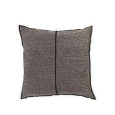 CASAMANCE Okrasna blazina LINEN 45 x 45 cm, noir de lune bež