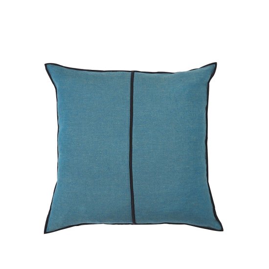 CASAMANCE Okrasna blazina LINEN 45 x 45 cm, emeraude