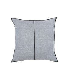 CASAMANCE Okrasna blazina LINEN 45 x 45 cm, modra