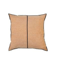 CASAMANCE Okrasna blazina LINEN 45 x 45 cm, sepija