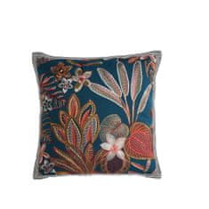 CASAMANCE Okrasna blazina TERESHCHENKO 45 x 45 cm, modri topaz multico