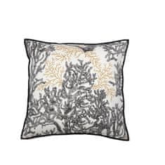 CASAMANCE Okrasna blazina AIGUE MARINE 45 x 45 cm CARBONE / JANUS OR