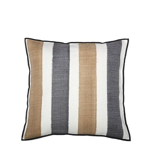 CASAMANCE Okrasna blazina 45 x 45 cm ATLANTIC CARBONE / MORDORE