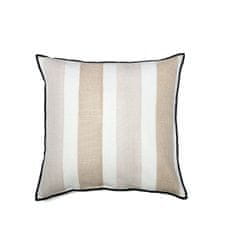 CASAMANCE Okrasna blazina 45 x 45 cm, atlantski sedef - praline