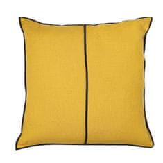 CASAMANCE Okrasna blazina LINEN 65 x 65 cm, moutarde