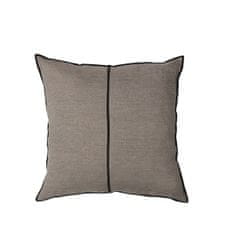 CASAMANCE Okrasna blazina LINEN 65 x 65 cm, tourterelle gris