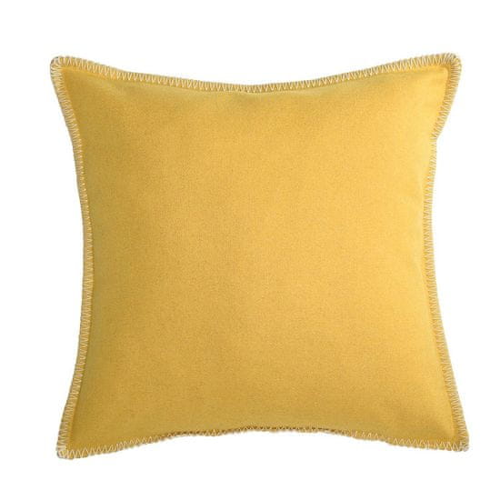 CASAMANCE Okrasna blazina ARTHUR SEAT 65 x 65 cm, gorčica