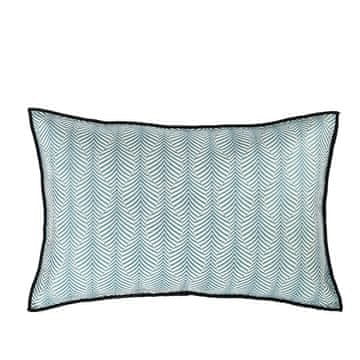 CASAMANCE Okrasna blazina CAORI 60 x 40 cm, modra topaza