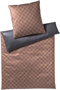 Joop! Set posteljnine JOOP! KORSOV DVOJNI 2 x 70 x 90 cm in 200 x 200 cm, baker
