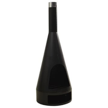 Vidaxl Vrtna peč XXL 60x60x160 cm jeklo