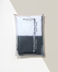 Elastični turban za lase (Microfibre Hair Wrap) (Varianta Black/White)