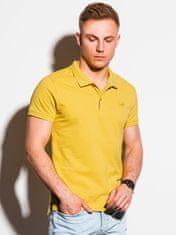 OMBRE Moška basic polo majica Douglas rumena M