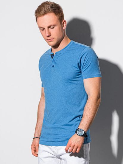 OMBRE Moška basic majica Reinhold modra