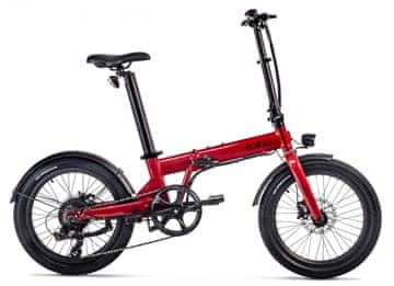Eovolt Confort zložljivo električno kolo, 20", rdeče