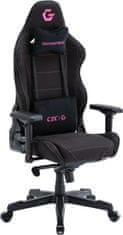 CZC.Gaming gamerski stol Enchantress, črno-roza (CZCGX300)