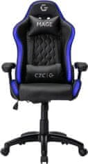 CZC.Gaming vrtljiv gamerski stol Mage, črn (CZCGX100)