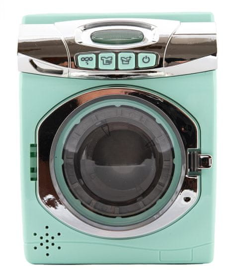Teddies pralni stroj, plastika, z zvokom in lučko, 13x17 cm