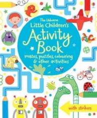 Little Children's Activity Book mazes, puzzles and colouring