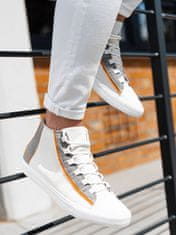 OMBRE Moške visoke superge Haney bela 42