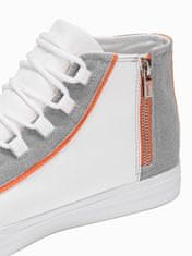 OMBRE Moške visoke superge Haney bela 42