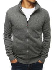 Dstreet Moška jopa brez kapuce Agnes temno sivaM