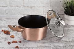 Berlingerhaus Granitna posoda Set Bh-7058 Rose Gold 13 Elem.