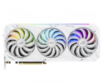 ASUS ROG Strix GeForce RTX 3080 grafična kartica, 10GB GDDR6X, bela (90YV0FA5-M0NM00)