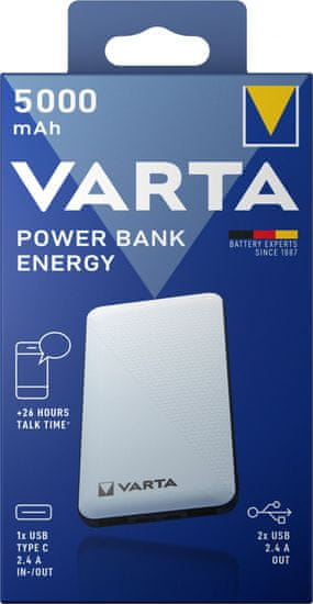 Varta Power Bank Energy 5000 (57975101111)