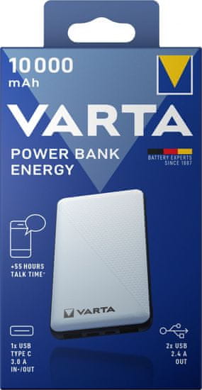 Varta Power Bank Energy 10000 (57976101111)