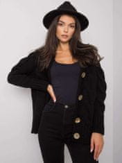 RUE PARIS Klasičen ženski pulover Ketevan črna Universal