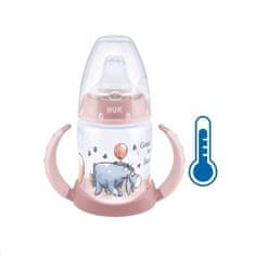 Nuk Otroška steklenička Winnie the Pooh z uravnavanjem temperature 150 ml roza