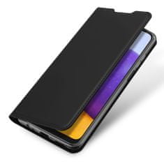 Dux Ducis Skin Pro knjižni usnjeni ovitek na Samsung Galaxy A22 5G, črna
