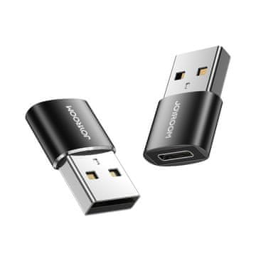 Joyroom adapter USB-C - USB F/M, črna