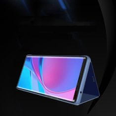 MG Clear View knjižni ovitek za Samsung Galaxy S21 FE, črna
