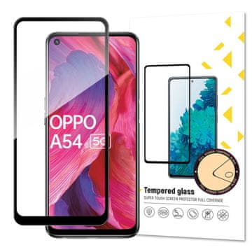 MG Full Glue Super Tough zaščitno steklo na Oppo A54 5G, črna