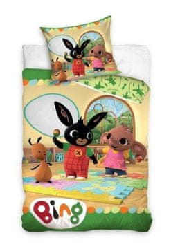 Zaparevrov Vključeno platno Bunny Bing green Bombaž, 140/200, 70/80 cm