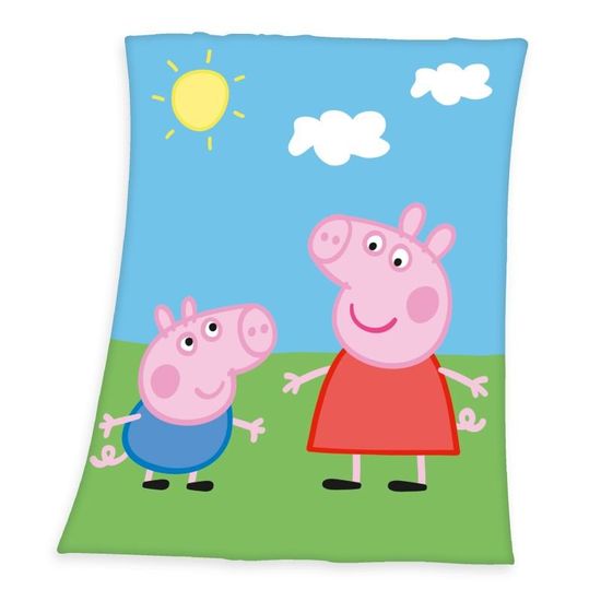 Herding Fleecova odeja Peppa Pig Poliester, 130/160 cm