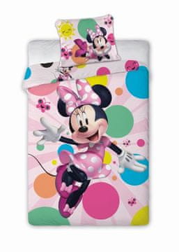 Faro Platno Minnie Butterflies Bombaž, 140/200, 70/90 cm