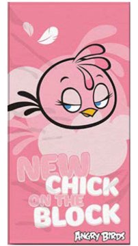 Halantex Brisača Angry Birds Stella pink 70/140
