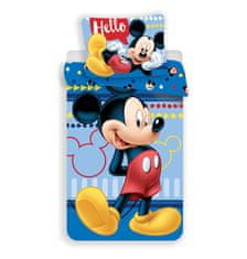 Jerry Fabrics Vključeno perilo Mickey 004 Hello 140/200, 70/90