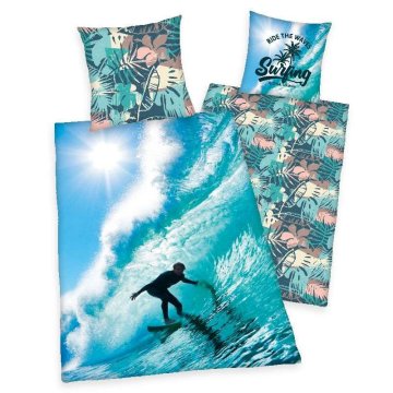 Zaparevrov Vključeno platno Surfer Cotton, 140/200, 70/90 cm