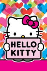Zaparevrov Otroška brisača Hello Kitty Mimi Love 60/40