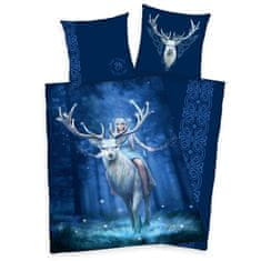Zaparevrov Vključeno platno Anne Stokes Deer Cotton, 140/200, 70/90 cm