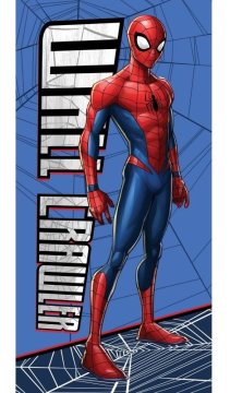 Faro Brisača Spiderman modra Bombaž, frotir, 70/140 cm