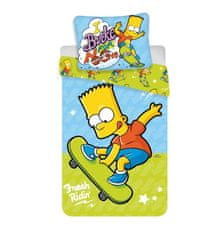 Jerry Fabrics Vključeno perilo Bart Simpson skate 03 140/200, 70/90