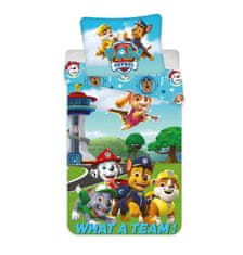 Jerry Fabrics Posteljnina Paw Patrol PP297 Bombaž, 140/200, 70/90 cm