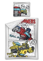 Detexpol Vključeno platno Transformers comics Bombaž, 140/200, 70/80 cm