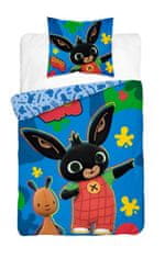 Zaparevrov Vključeno platno Bunny Bing blue Bombaž, 140/200, 70/80 cm