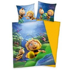 Zaparevrov Vključeno laneno platno Bee Maya waterfall Bombaž, 140/200, 70/90 cm